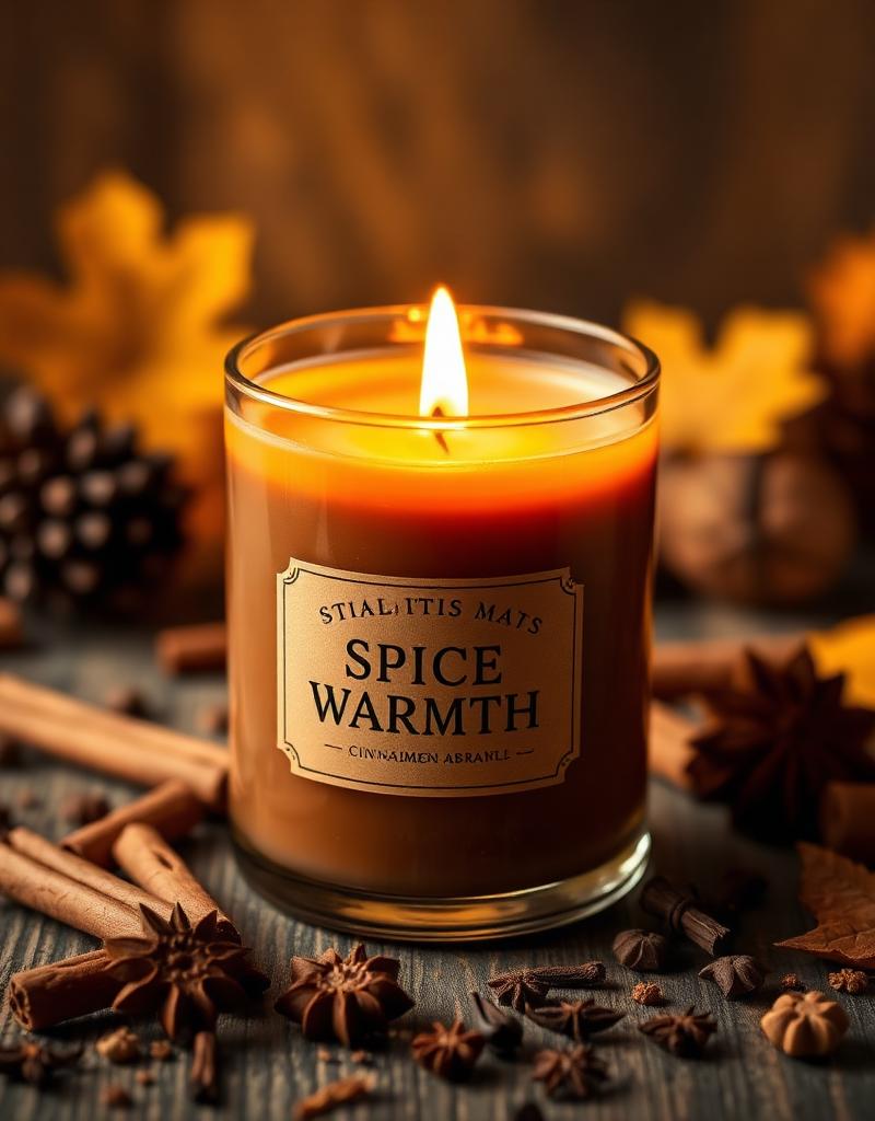 Vela artesanal Spiced Warmth